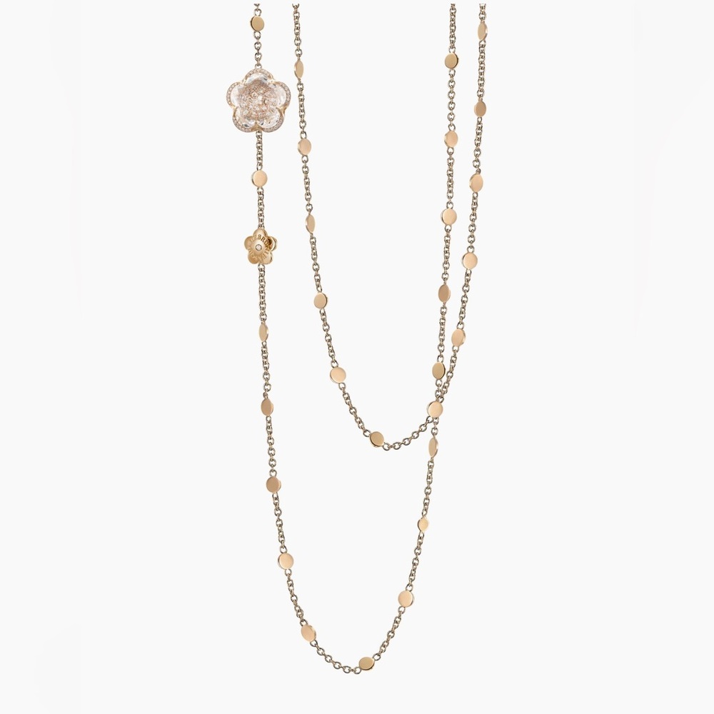 Pasquale Bruni Bonton rose gold and diamond necklace